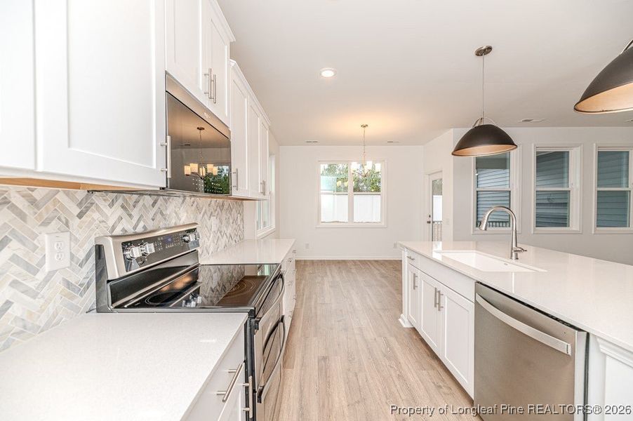 Furnished interior view inside a new home in Coventry Woods, Fayetteville (Image 7).