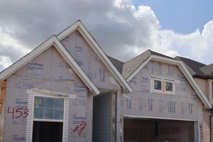 In-progress construction of a new home in Grange - Reserve Collection, Katy, TX (Image 7). In-progress construction of a new home in Grange - Reserve Collection, Katy, TX (Image 7).
