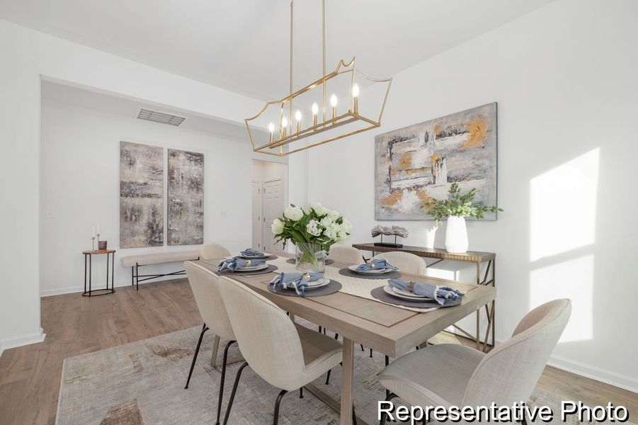 Furnished interior view inside a new home in Kensington, China Grove (Image 3). Furnished interior view inside a new home in Kensington, China Grove (Image 3).