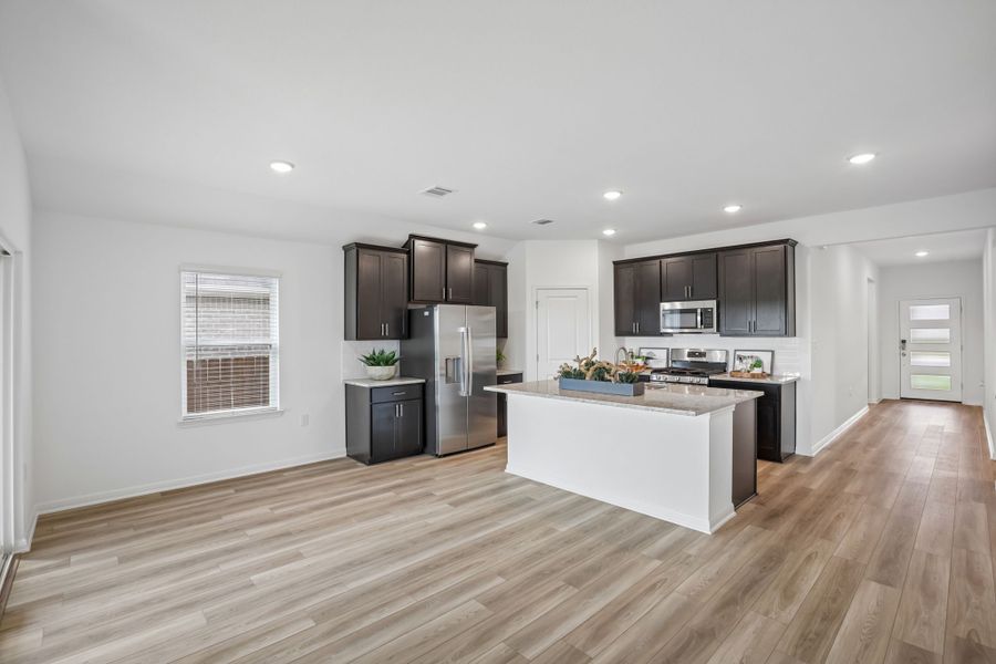 Furnished interior view inside a new home in Lisso, Pflugerville (Image 10).