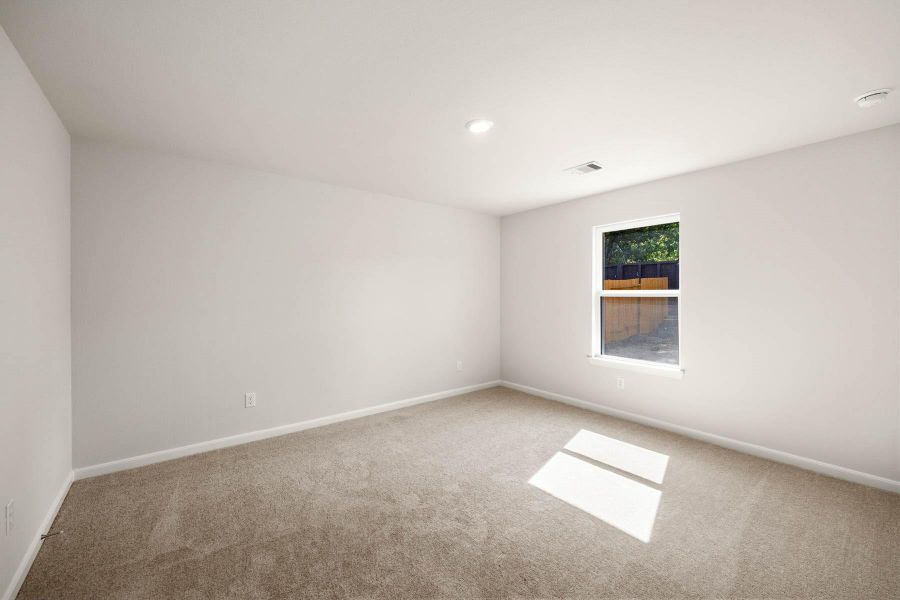 Spacious, unfurnished interior of a new home in Vacek Country Meadows, Richmond (Image 10).