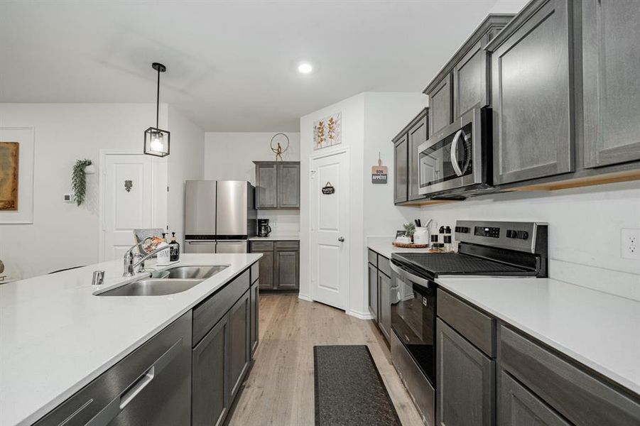 Furnished interior view inside a new home in , Crandall (Image 12).