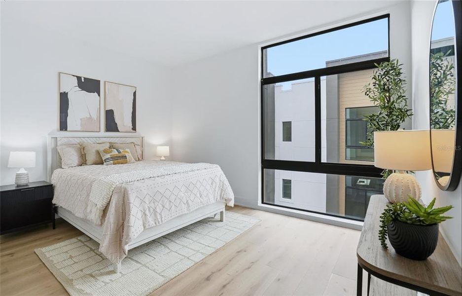 Furnished interior view inside a new home in , Tampa (Image 16).