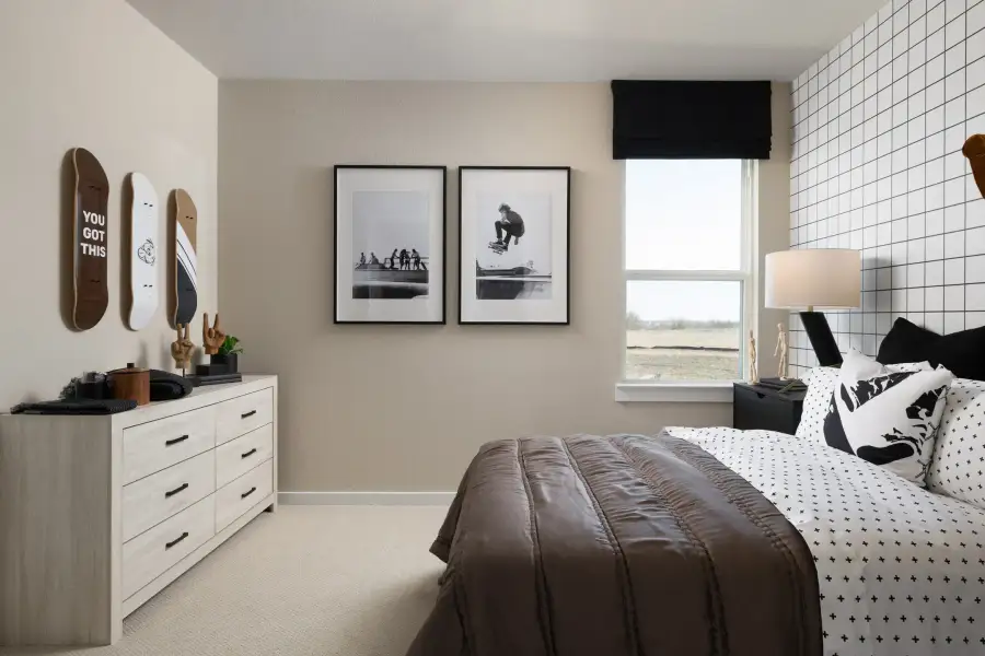 Furnished interior view inside a new home in Flora, Hutto (Image 36).