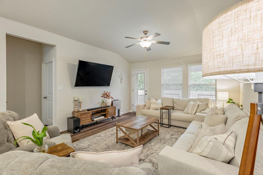 Furnished interior view inside a new home in , Georgetown (Image 9). Furnished interior view inside a new home in , Georgetown (Image 9).