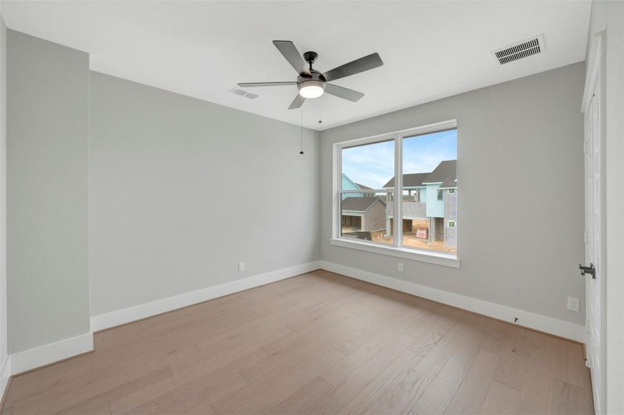 Spacious, unfurnished interior of a new home in Easthaven at Bridgeland Central - Horizon Collection, Cypress (Image 15).