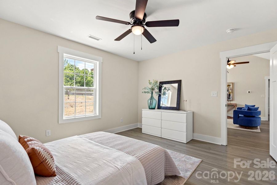 Furnished interior view inside a new home in , York (Image 18).