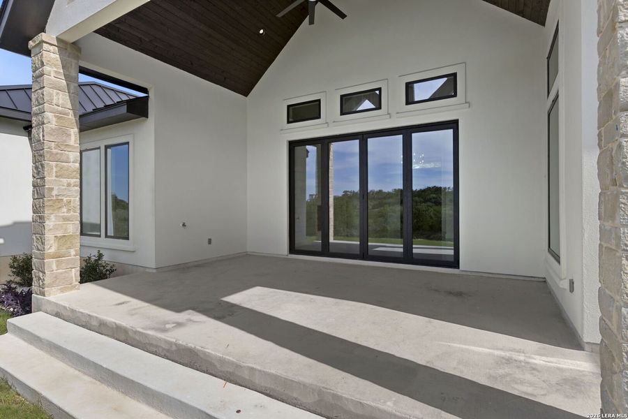 Exterior details and patio area of a home in , San Antonio (Image 4). Exterior details and patio area of a home in , San Antonio (Image 4).