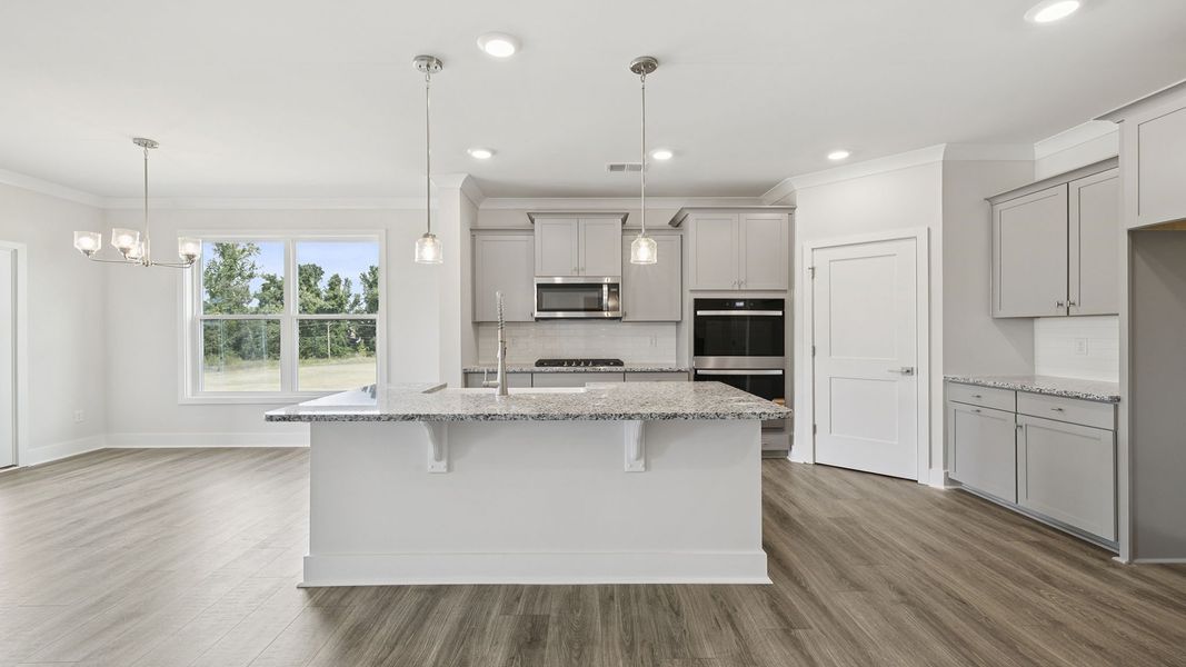 Furnished interior view inside a new home in Harrison Valley, Simpsonville (Image 7). Furnished interior view inside a new home in Harrison Valley, Simpsonville (Image 7).