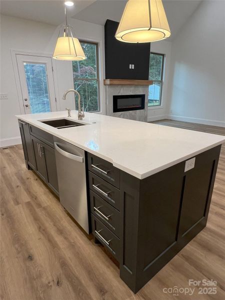 Furnished interior view inside a new home in , Hickory (Image 11).
