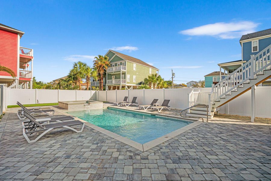 Exterior details and patio area of a home in , Murrells Inlet (Image 31).