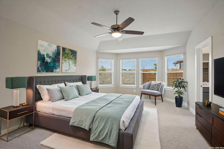 Furnished interior view inside a new home in Stetson Ridge, Marion (Image 12).