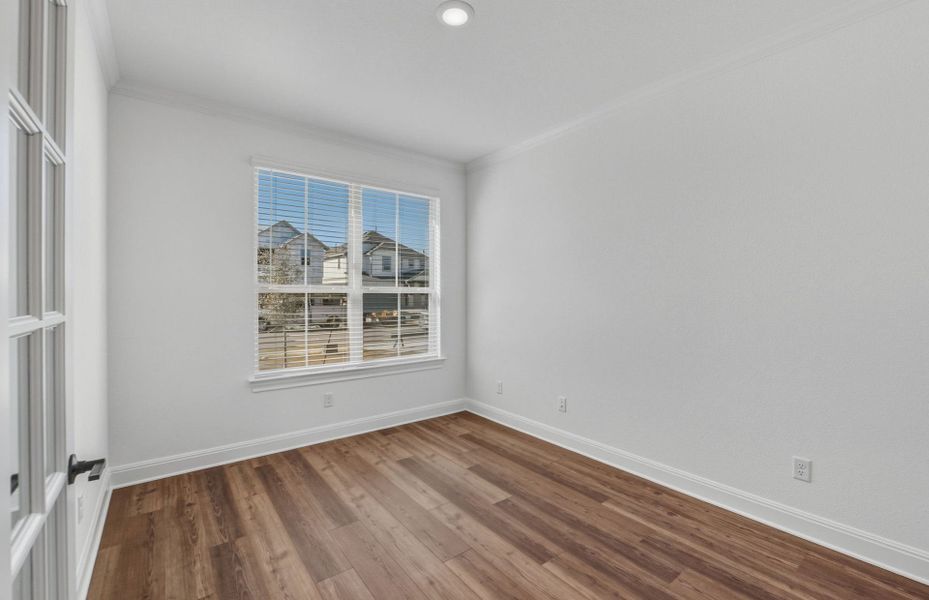 Spacious, unfurnished interior of a new home in Santa Rita Ranch, Liberty Hill (Image 42). Spacious, unfurnished interior of a new home in Santa Rita Ranch, Liberty Hill (Image 42).