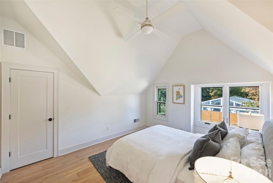 Furnished interior view inside a new home in , Charlotte (Image 11).