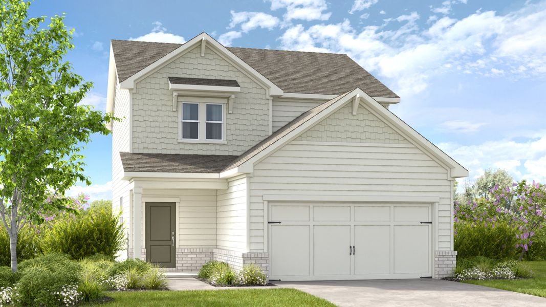 Representative exterior photo of a completed home built from the Jefferson by Taylor Morrison in Heritage River, Euharlee, GA (Image 22).