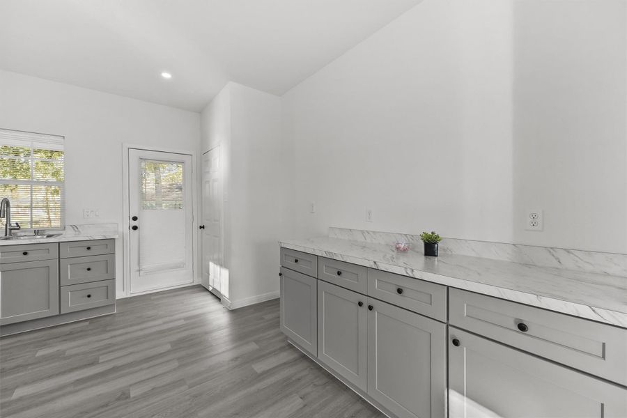 Furnished interior view inside a new home in , Texas City (Image 6). Furnished interior view inside a new home in , Texas City (Image 6).