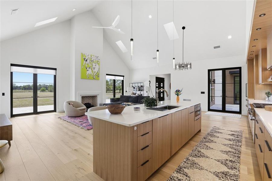 Furnished interior view inside a new home in , Alachua (Image 9).