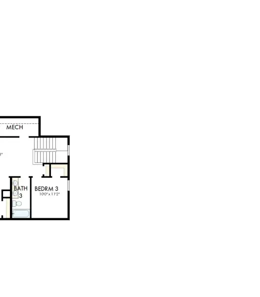 2D floor plan layout of this home in Evergreen Island at Silverleaf - Executive Collection, St. Augustine, FL (Image 3). 2D floor plan layout of this home in Evergreen Island at Silverleaf - Executive Collection, St. Augustine, FL (Image 3).