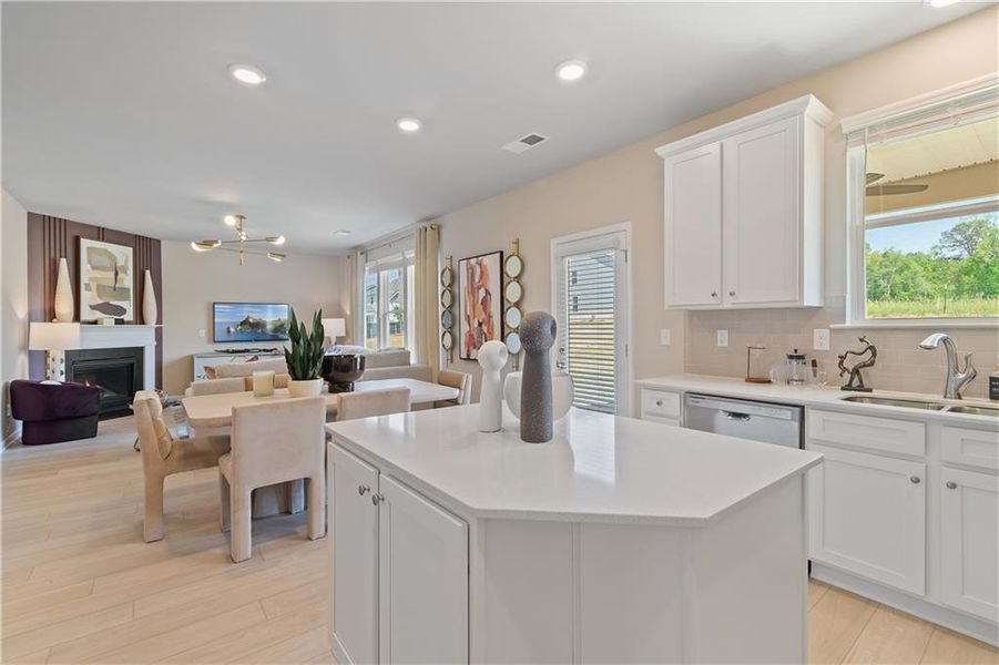 Furnished interior view inside a new home in Cooper Park, McDonough (Image 33).