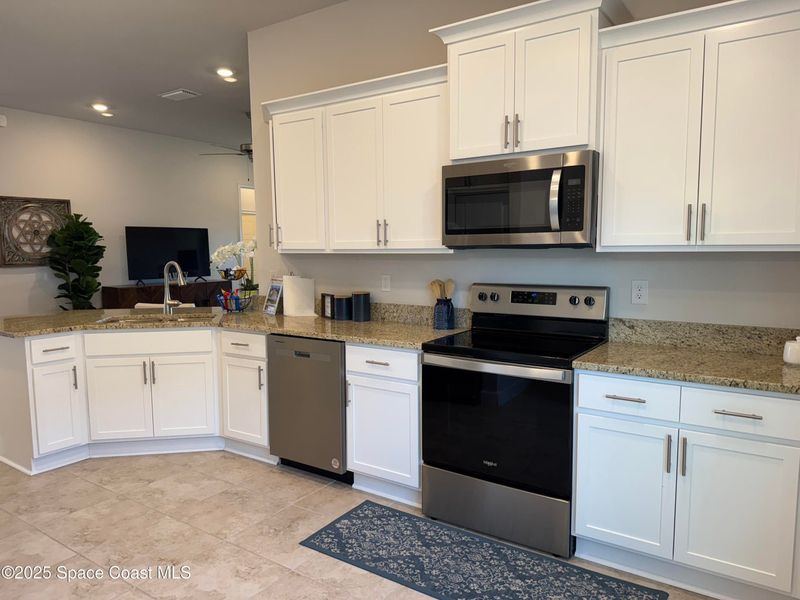 Furnished interior view inside a new home in St. John Preserve, Palm Bay (Image 7). Furnished interior view inside a new home in St. John Preserve, Palm Bay (Image 7).