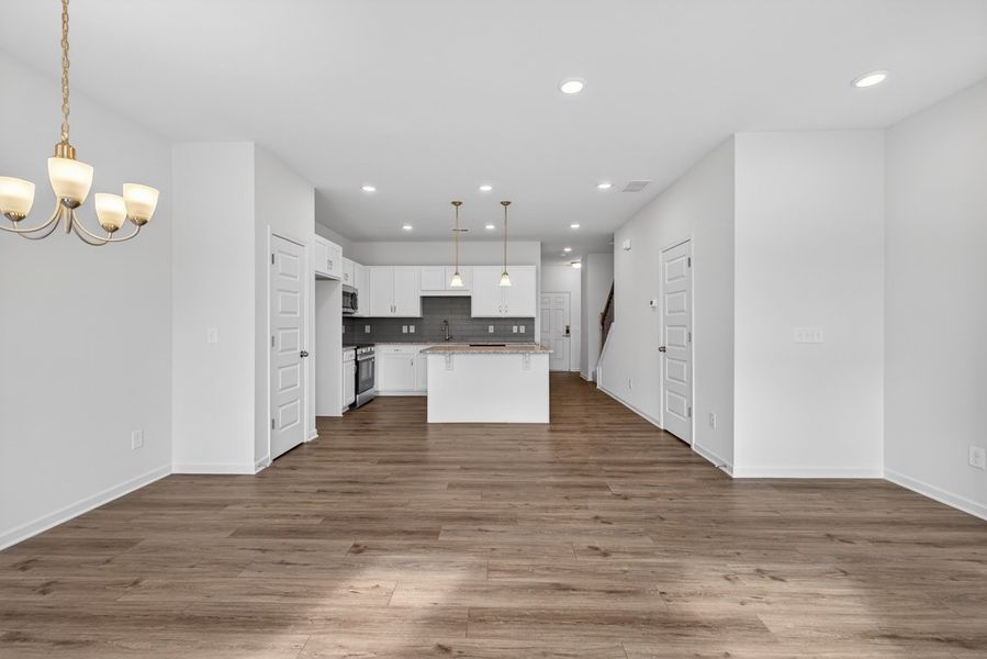 Spacious, unfurnished interior of a new home in The Andros, Dalton (Image 20).