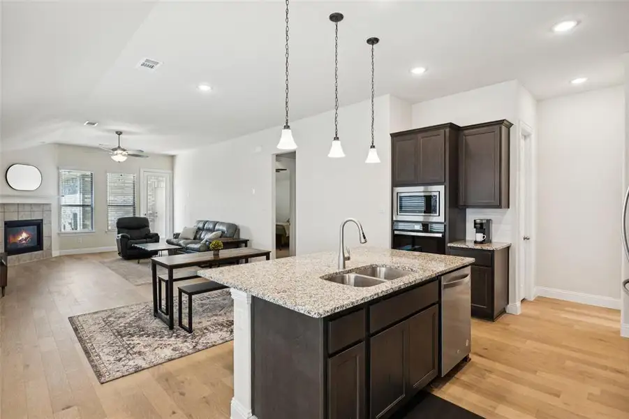 Furnished interior view inside a new home in , Northlake (Image 13). Furnished interior view inside a new home in , Northlake (Image 13).