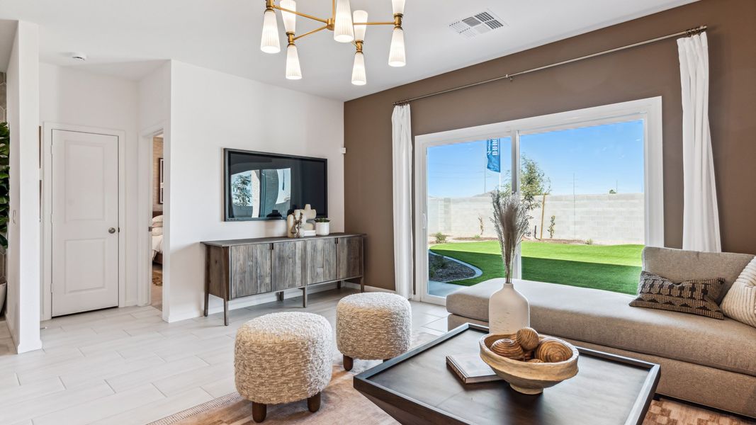 Furnished interior view inside a new home in Copper Falls, Buckeye (Image 15).