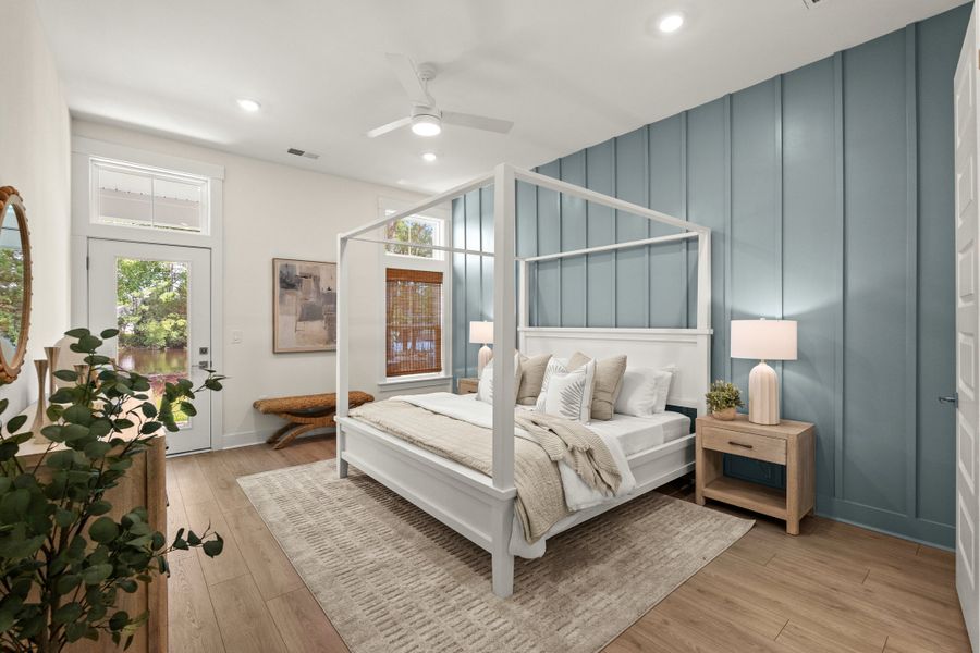 Furnished interior view inside a new home in Long Bay Golf Club, Longs (Image 15).