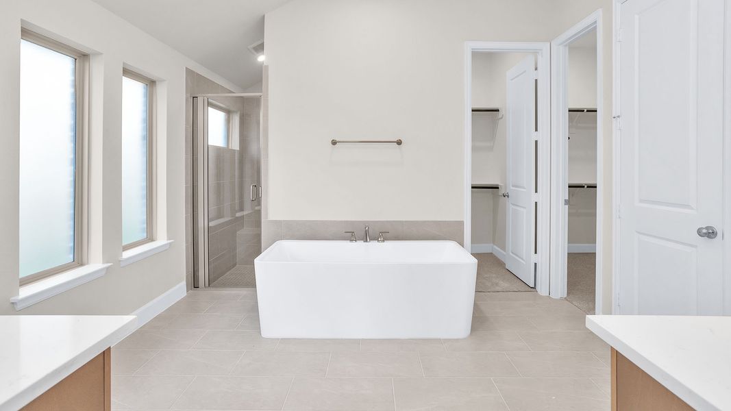 Furnished interior view inside a new home in Woodhavyn, Magnolia (Image 13).