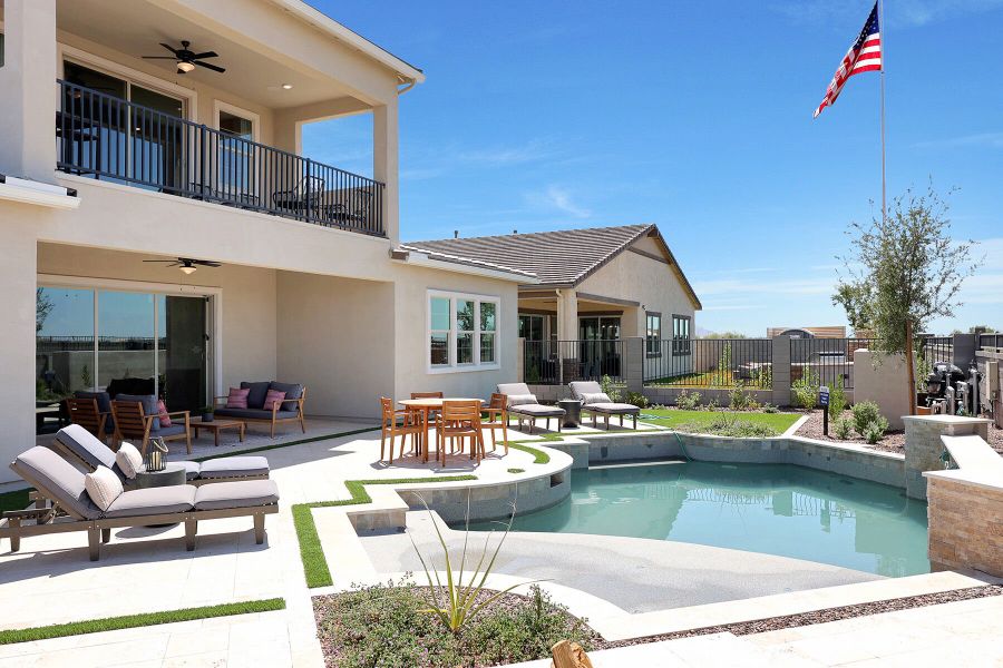 Representative exterior details of a home built from the Sage by Mattamy Homes in Empire Pointe, Queen Creek (Image 29).