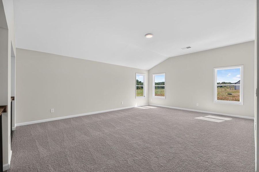 Spacious, unfurnished interior of a new home in Blackwelder Bluff, Bowdon (Image 41).