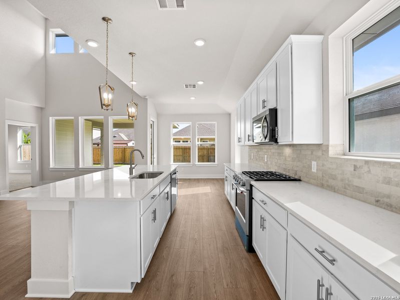 Furnished interior view inside a new home in Veranda, San Antonio (Image 7).
