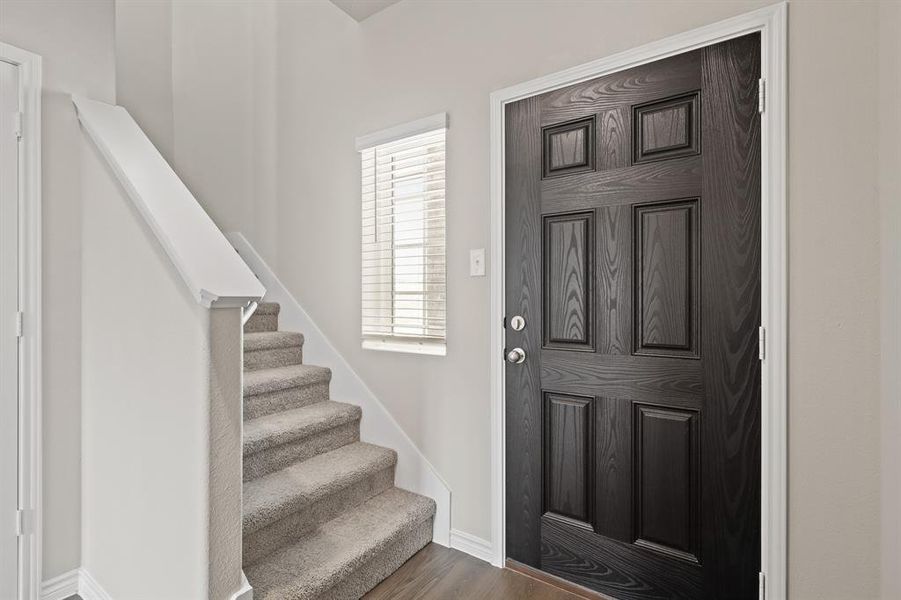 Furnished interior view inside a new home in Burgess Meadows, Cleburne (Image 8). Furnished interior view inside a new home in Burgess Meadows, Cleburne (Image 8).
