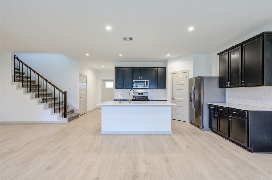 Furnished interior view inside a new home in , Katy (Image 17).
