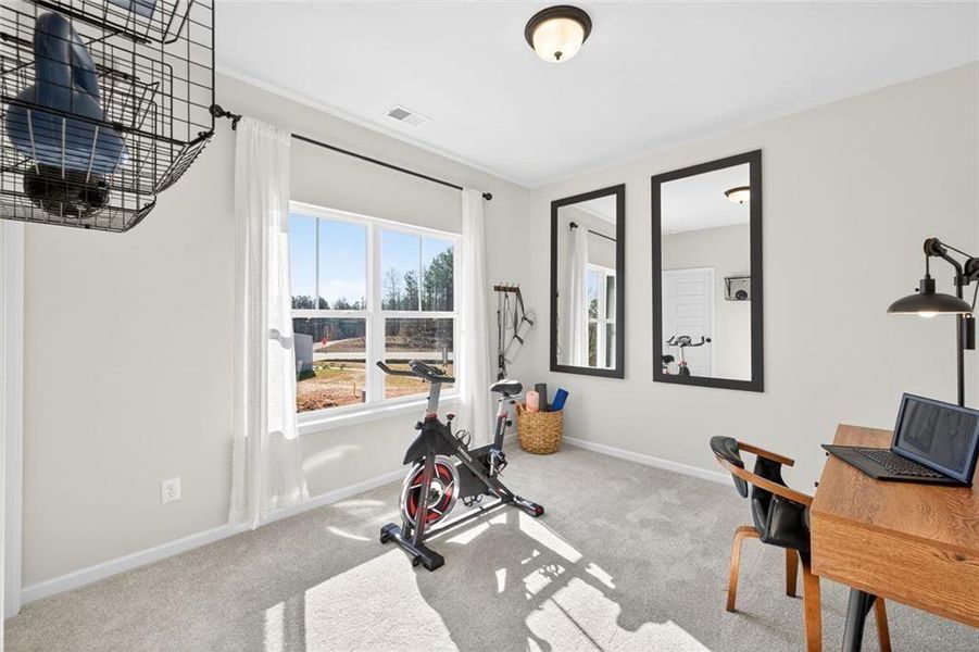 Furnished interior view inside a new home in Laurel Creek, Calhoun (Image 25).