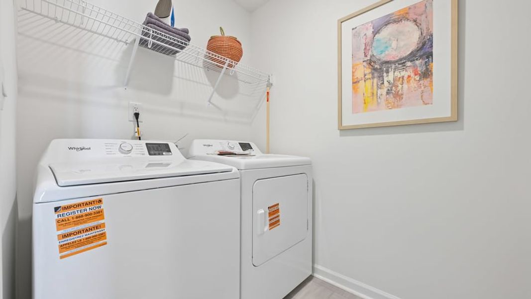 Close-up of interior finishes inside a home in Chapel Townes, Raleigh (Image 19).