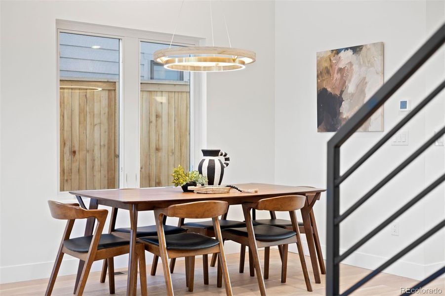 Furnished interior view inside a new home in , Denver (Image 8).