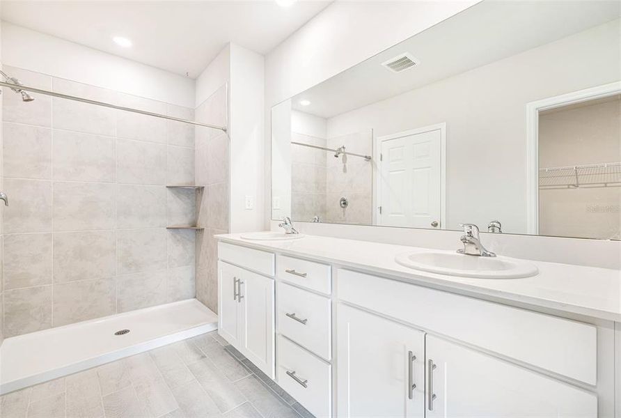 Furnished interior view inside a new home in , North Fort Myers (Image 16).