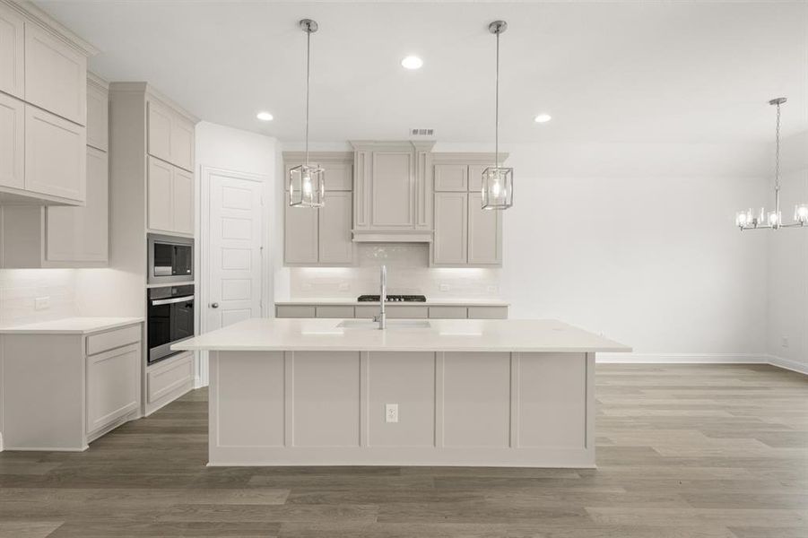 Furnished interior view inside a new home in Redden Farms - Phase 1, Midlothian (Image 7).