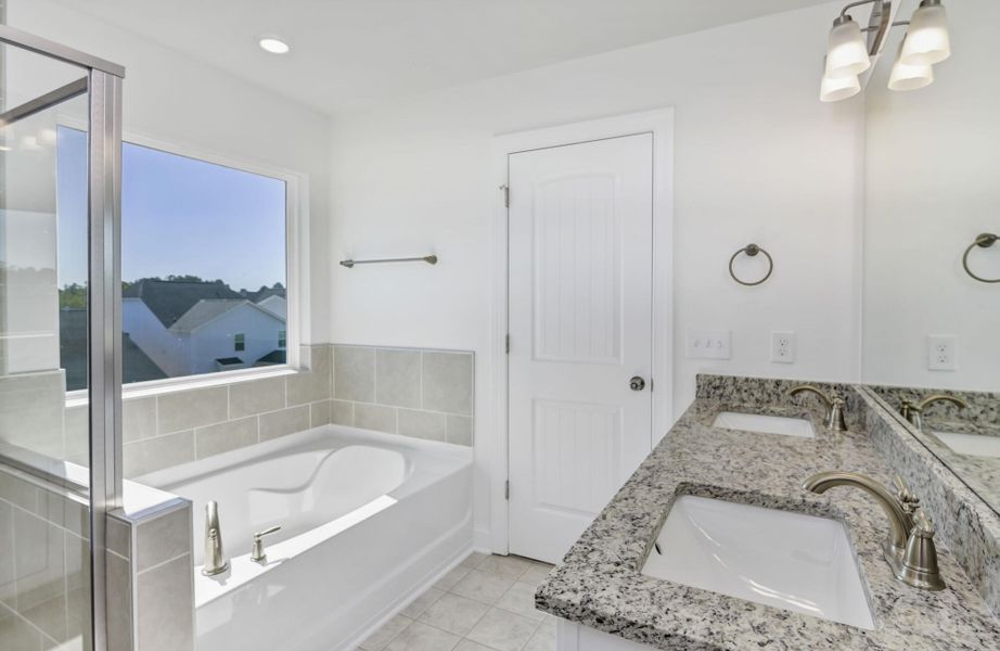 Furnished interior view inside a new home in Ashton Lakes, Lexington (Image 17).