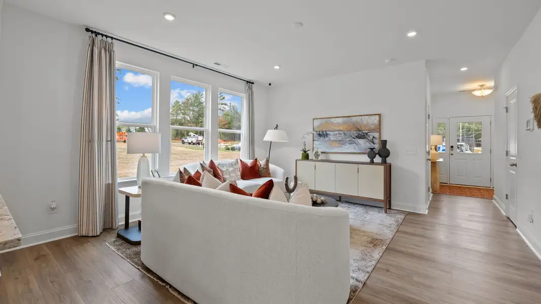 Furnished interior view inside a new home in Leigh Park, Charlotte (Image 5).