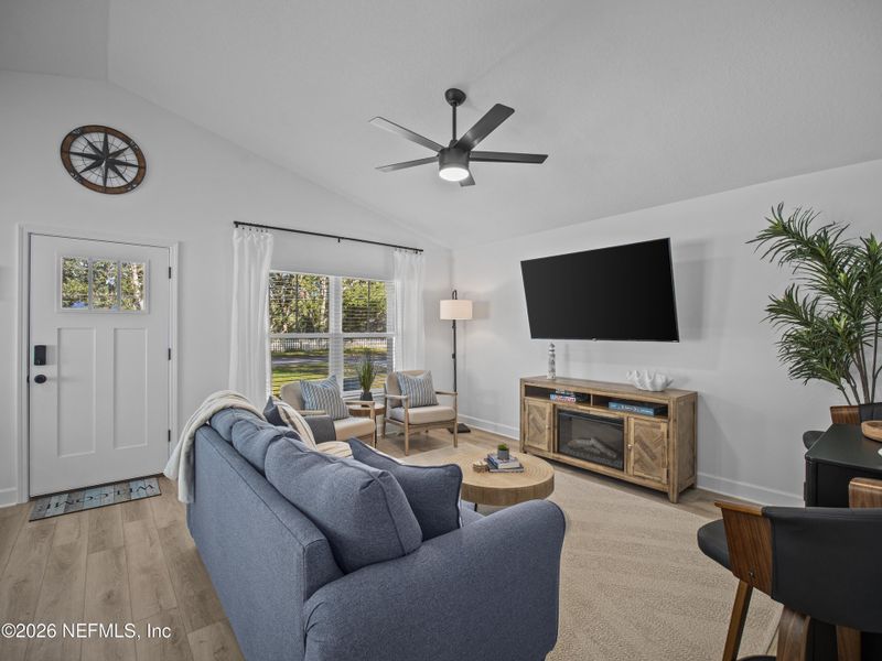 Furnished interior view inside a new home in , St. Augustine (Image 10). Furnished interior view inside a new home in , St. Augustine (Image 10).