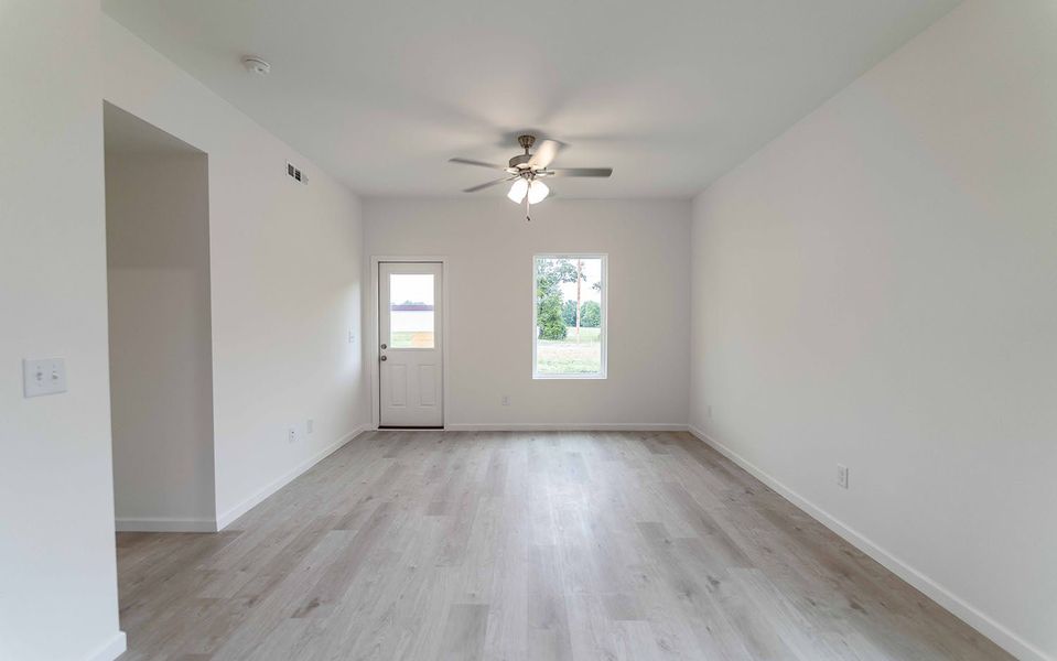 Spacious, unfurnished interior of a new home in Stonehenge, Manchester (Image 20).