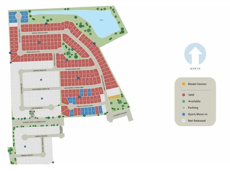 Image 10 of a home in Heights of Barbers Hill.