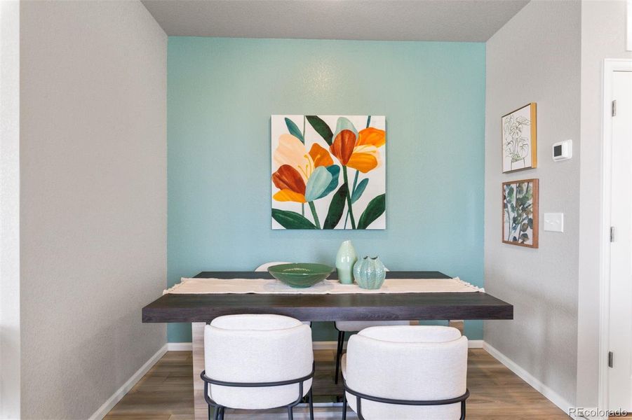 Furnished interior view inside a new home in , Aurora (Image 19).