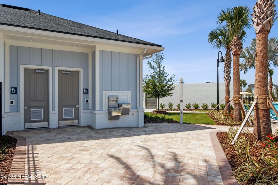 Exterior details and patio area of a home in , Ponte Vedra (Image 31). Exterior details and patio area of a home in , Ponte Vedra (Image 31).