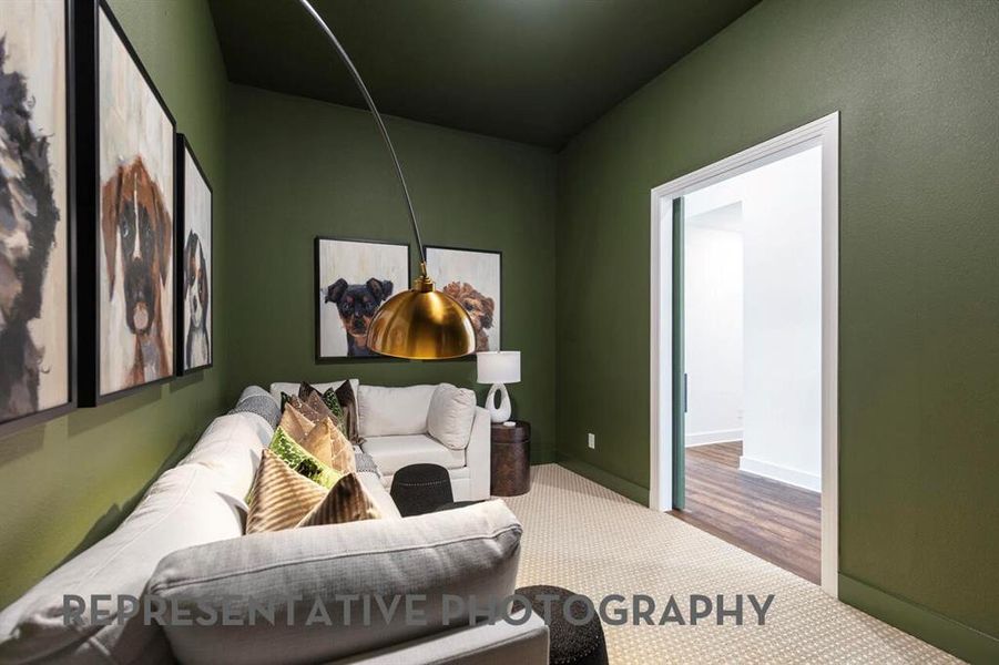 Furnished interior view inside a new home in Goodland, Midlothian (Image 27).