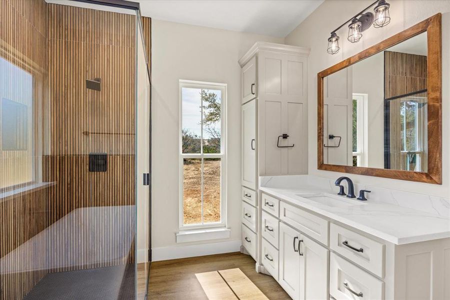 Furnished interior view inside a new home in , Bluff Dale (Image 8).