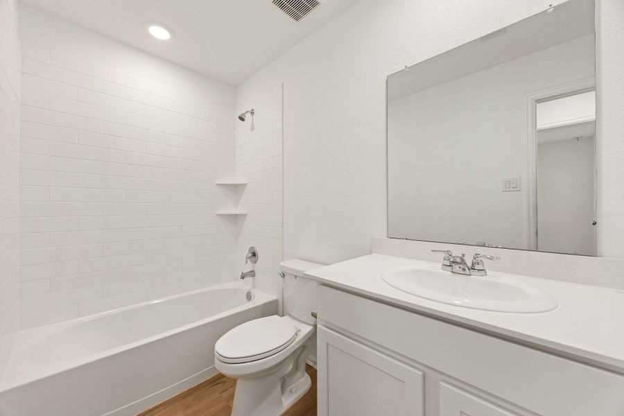 Furnished interior view inside a new home in Tavola, New Caney (Image 11).