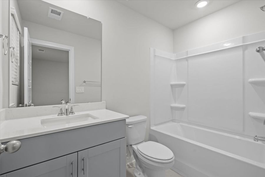 Furnished interior view inside a new home in Collier Ridge, Moore (Image 7).